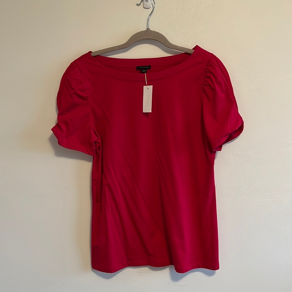 Ann Taylor boatneck blouse